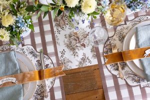 Harvest Toile Table Runner