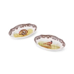 Woodland PICKLE DISH 8.5" S/2